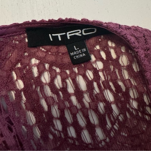 ITRO women size large Lace Duster - Picture 4 of 5